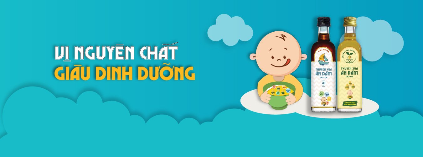 Vị nguyên chất, giàu dinh dưỡng – Nước mắm và dầu mè Thuyền Xưa Ăn Dặm Cho Con