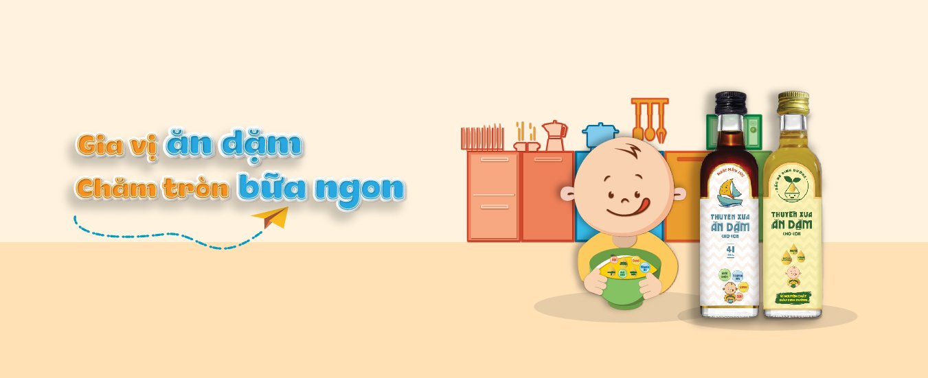 Gia vị ăn dặm – chăm tròn bữa ngon