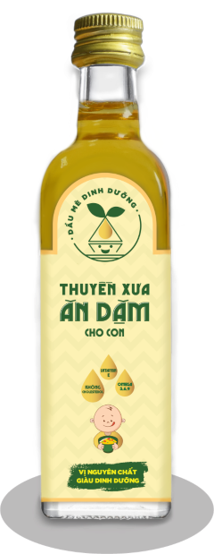 Dầu mè dinh dưỡng Thuyền Xưa Ăn Dặm Cho Con
